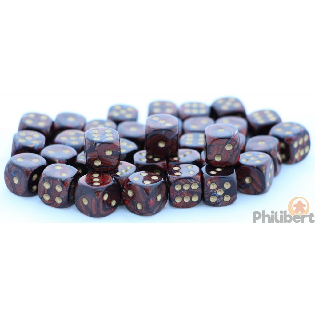 Set de 36 Dés Chessex : Scarab