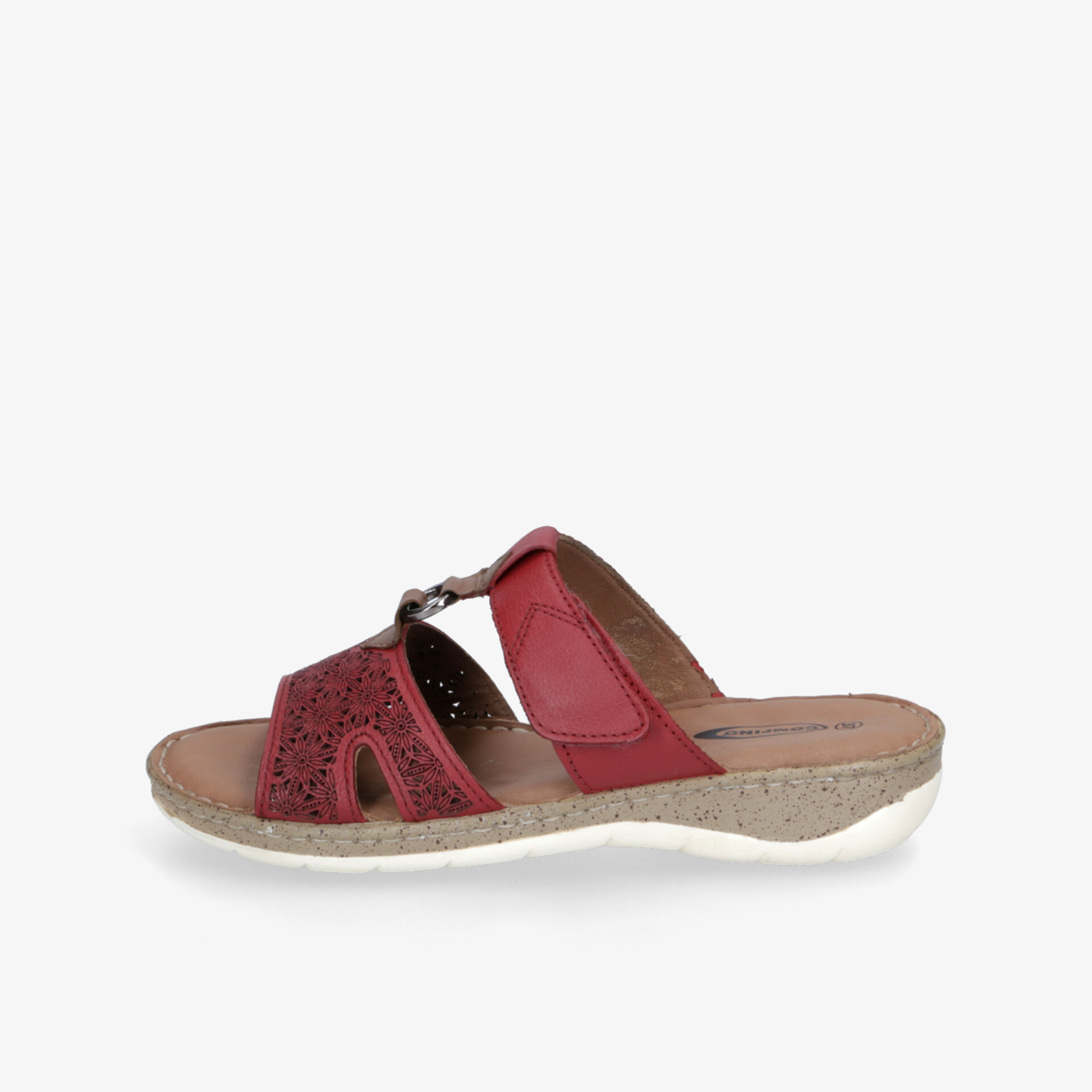 COMFINO Damen Sandalen rot