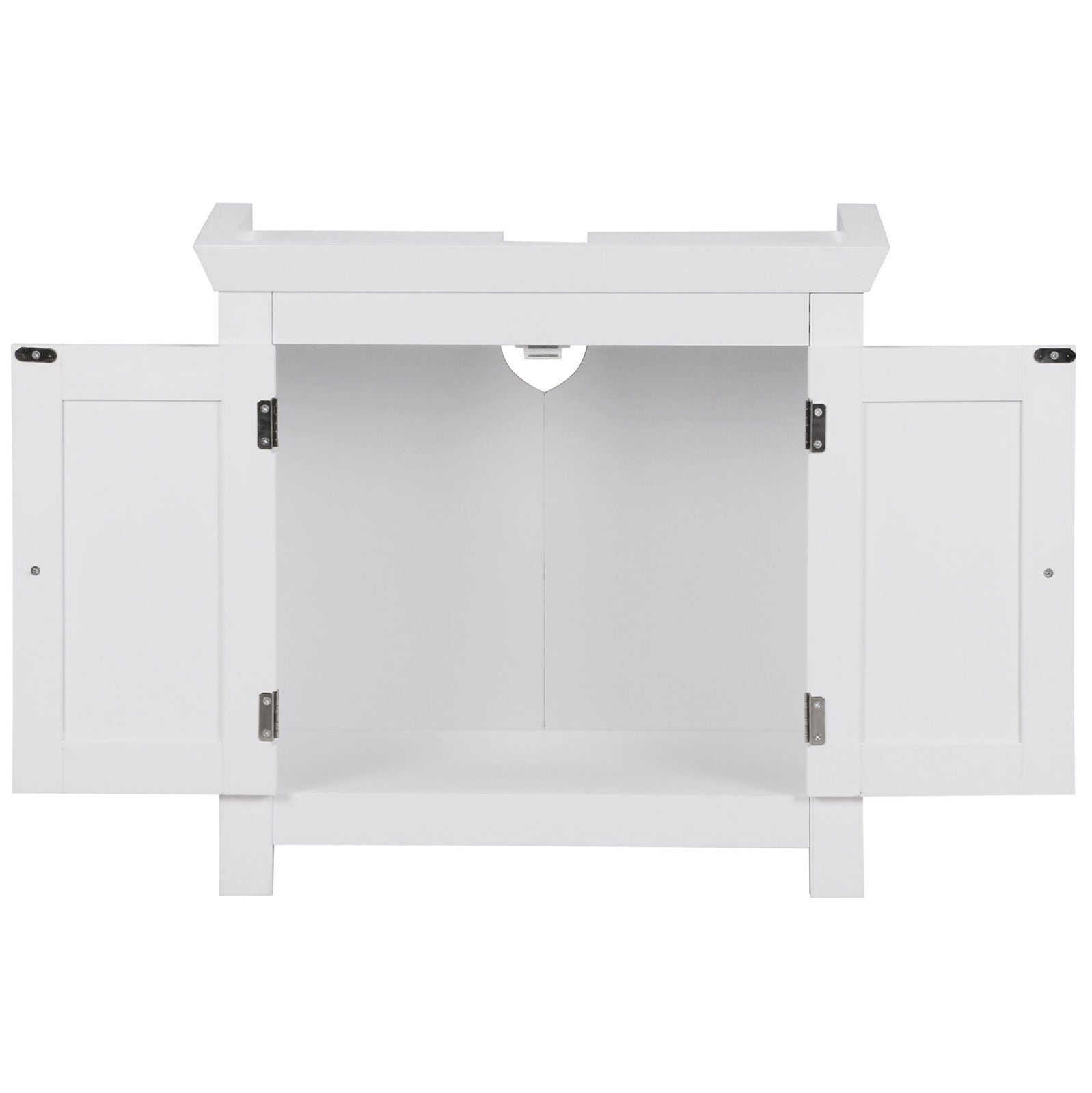 Waschbeckenunterschrank 57 x56 cm weiß