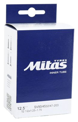 Chambre a air velo 12 1-2 x 1.75 rubena-mitas valve standard