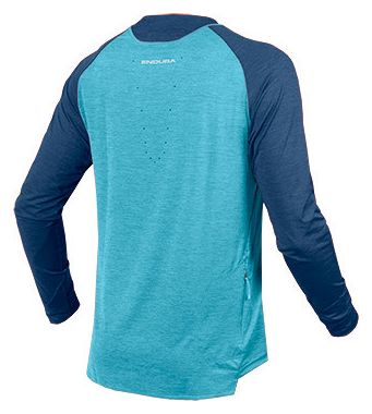 Maillot Manches Longues Endura SingleTrack Atlantic Bleu