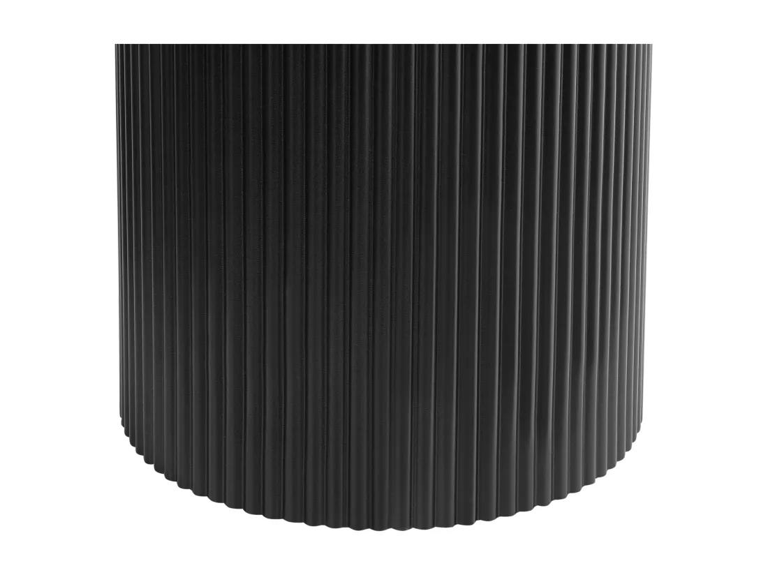Table d'appoint noir LEONA