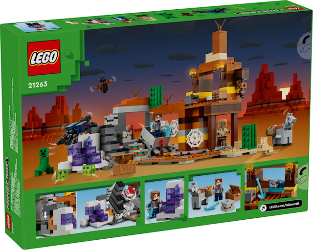 Gruvegang i steinørkenen LEGO® Minecraft® (21263)