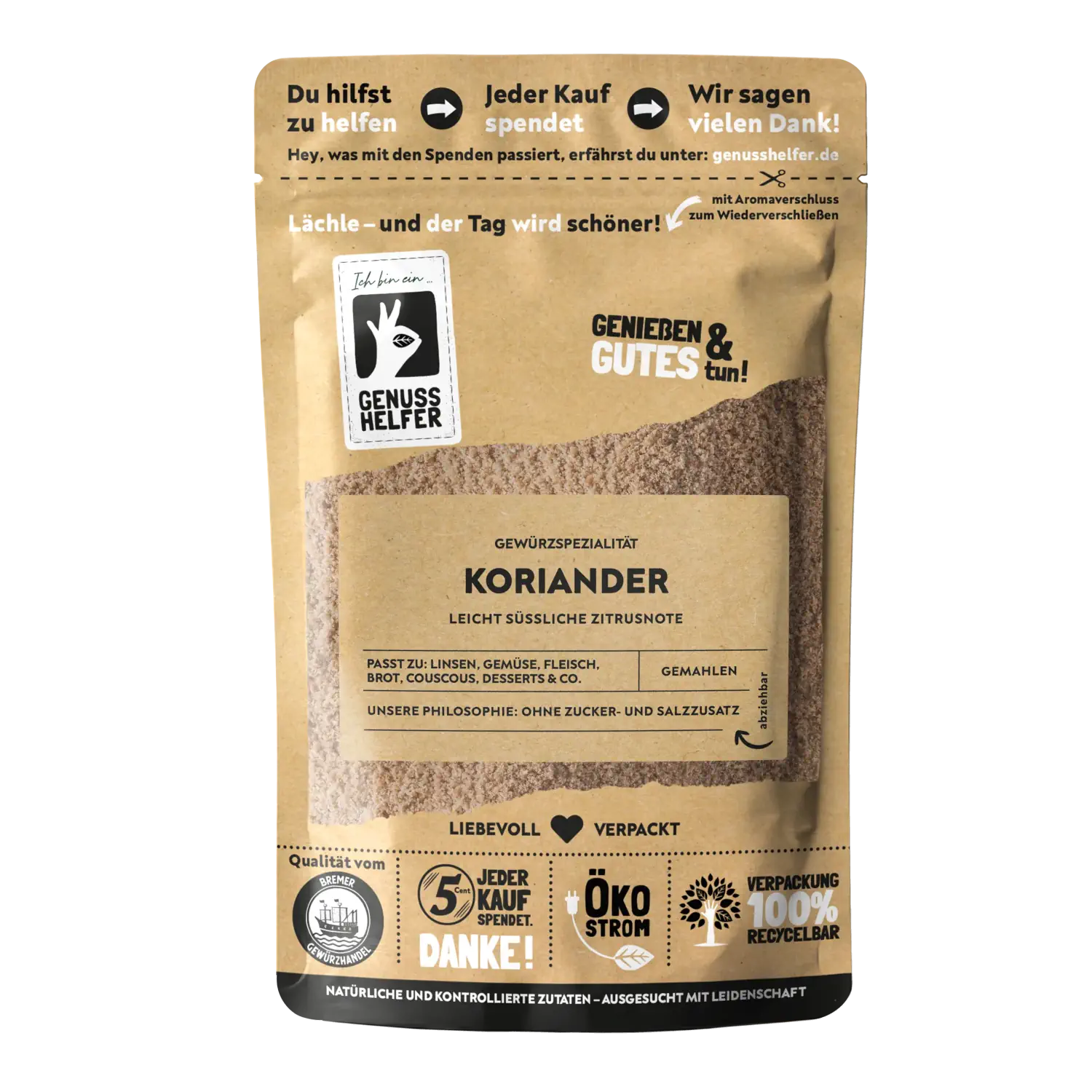 Koriander, gemahlen, 3er Pack