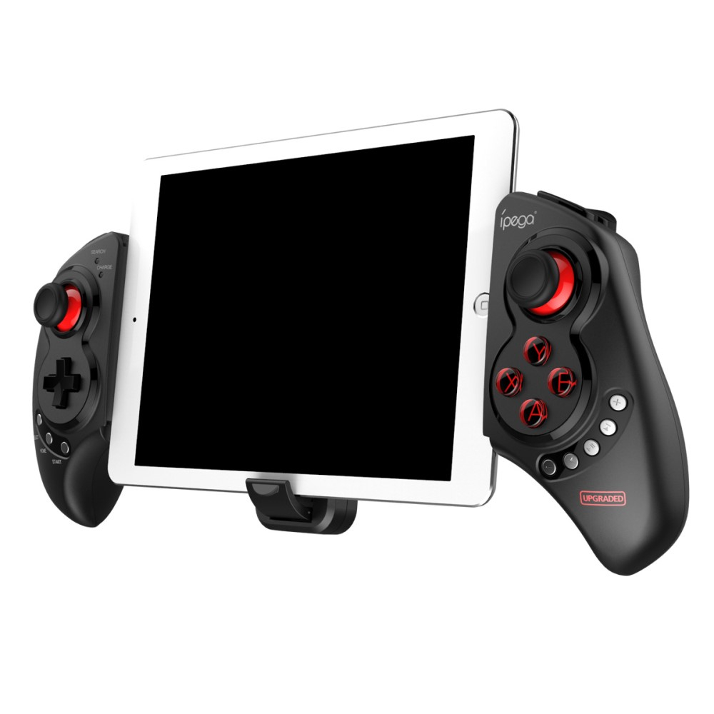 Universal Bluetooth Gamepad Joystick Gaming Controller für Smartphones / Tablets mit einer Grösse von 125-280mm (iOS / Android) - Schwarz