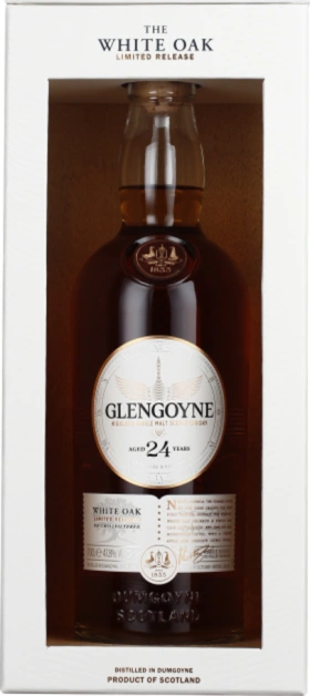 GLENGOYNE 24 YEARS WHITE OAK BOURBON 70CL
