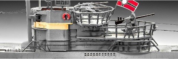 Revell - German Submarine Type Vii C/41 Ubåd Byggesæt - 1:144 - 05100