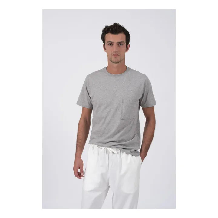 Talc T-shirt Cassius | Gris chiné