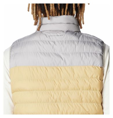 Doudoune Sans Manches Columbia Powder Lite Beige/Gris