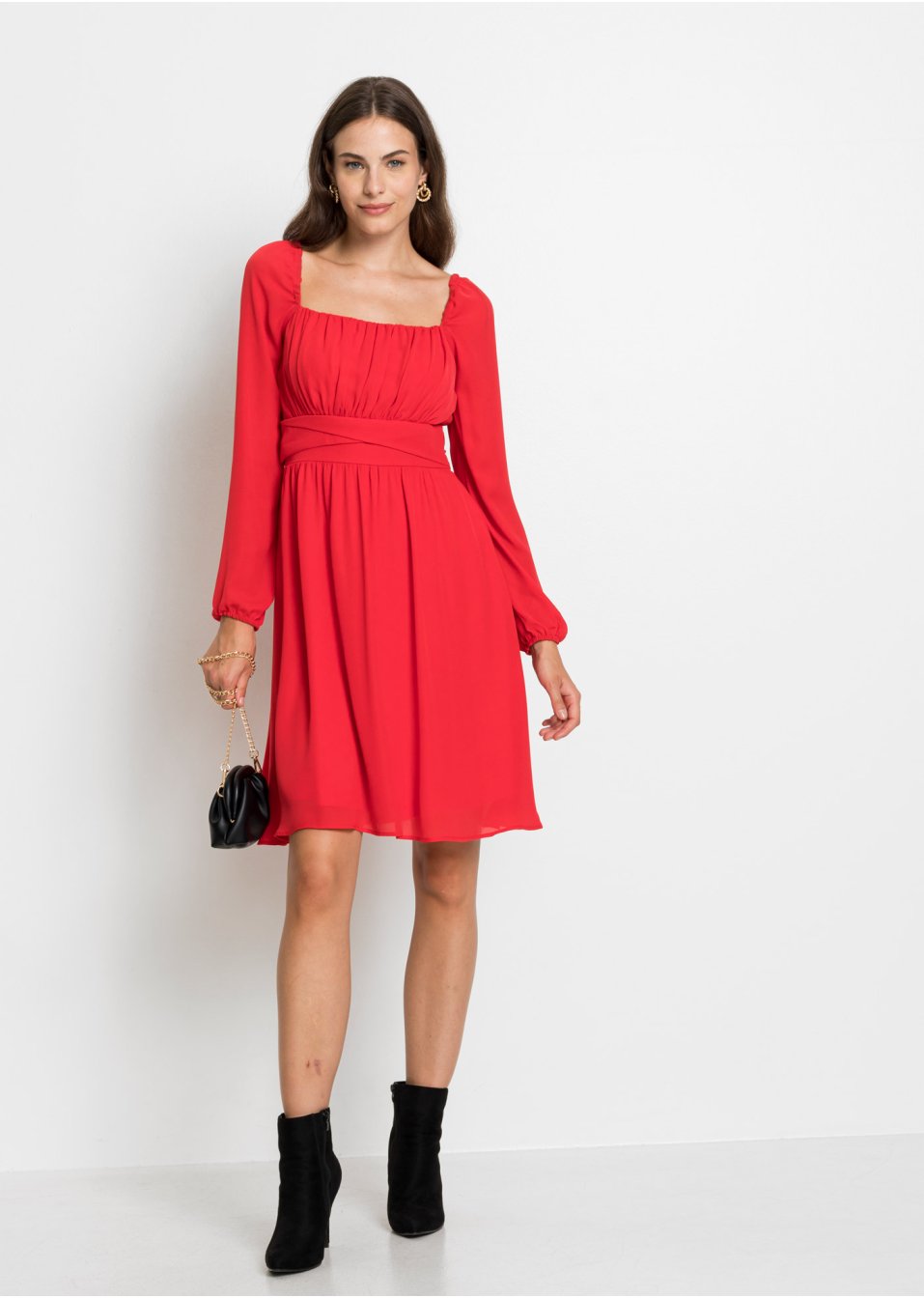 Robe à manches ballon
