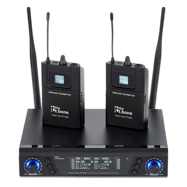 the t.bone freeU Twin PT 863 Em-O Bundle