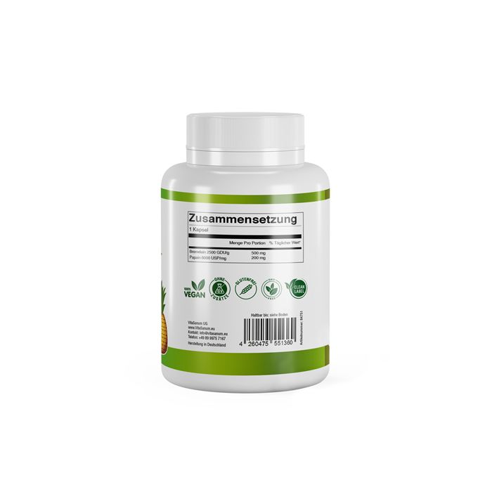 VitaSanum® - Bromelain + Papain