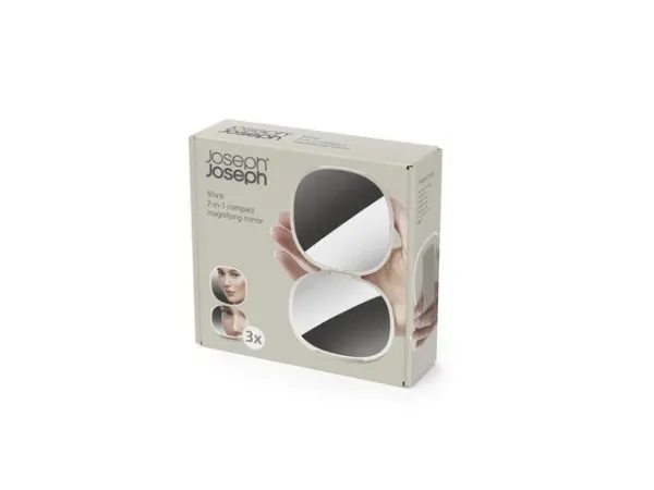 2-in-1 compact magnifying mirror Viva ™ Josephjoseph® Lommespejl