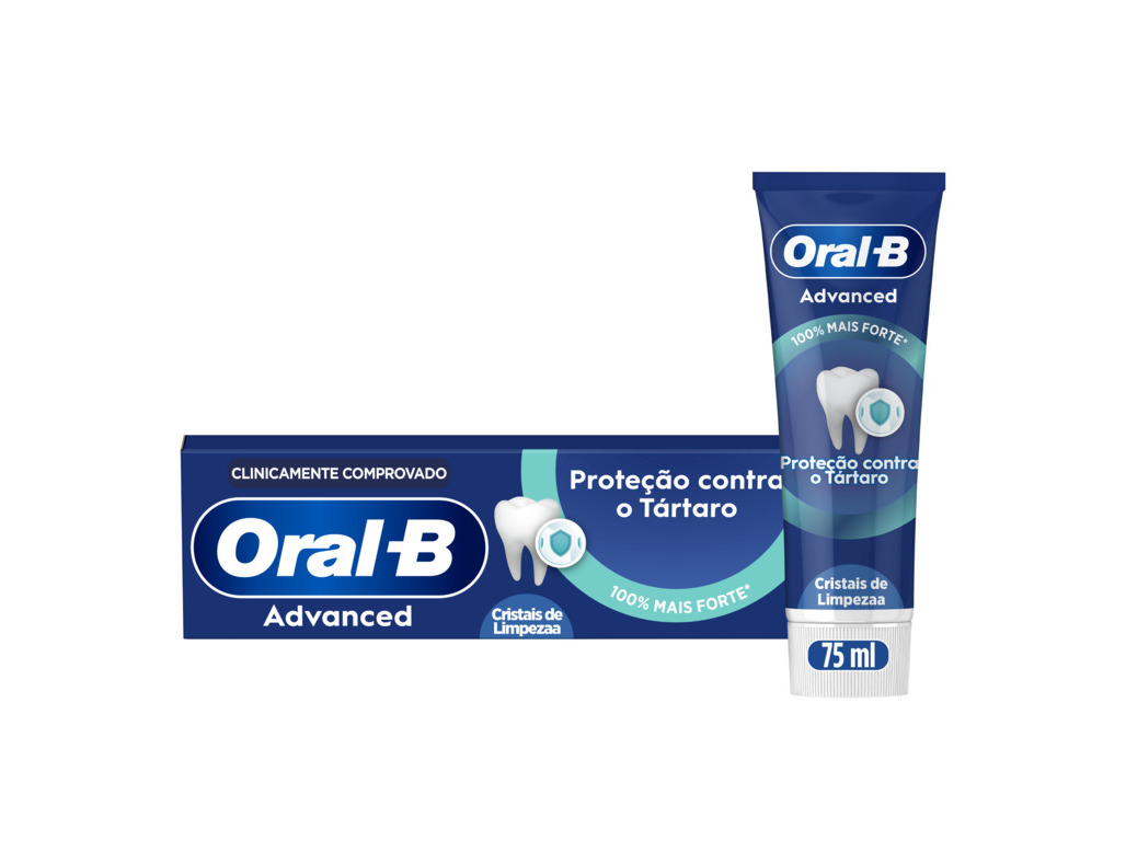 PASTA DENTIFRICA ORAL B ADVANCED TÁRTARO 75ML