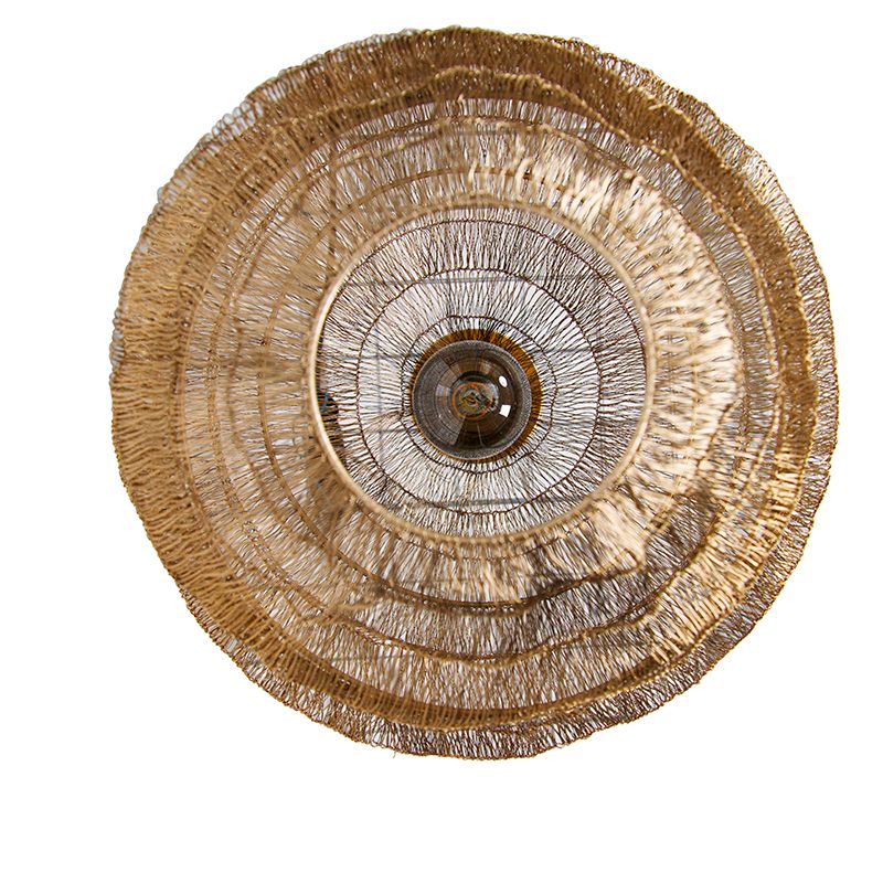Oosterse plafondlamp goud 45 cm - Vadi