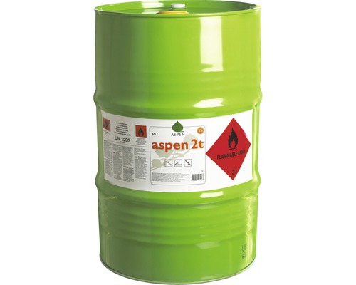Aspen 2-takt kant-en-klare alkylaatbenzine, 60 L, voor tuin- en bosbouwmachines