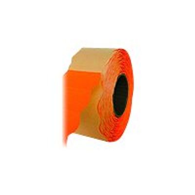 Apli Agipa - Rouleau de 1000 étiquettes adhésives permanentes - orange - 26 x 16 mm
