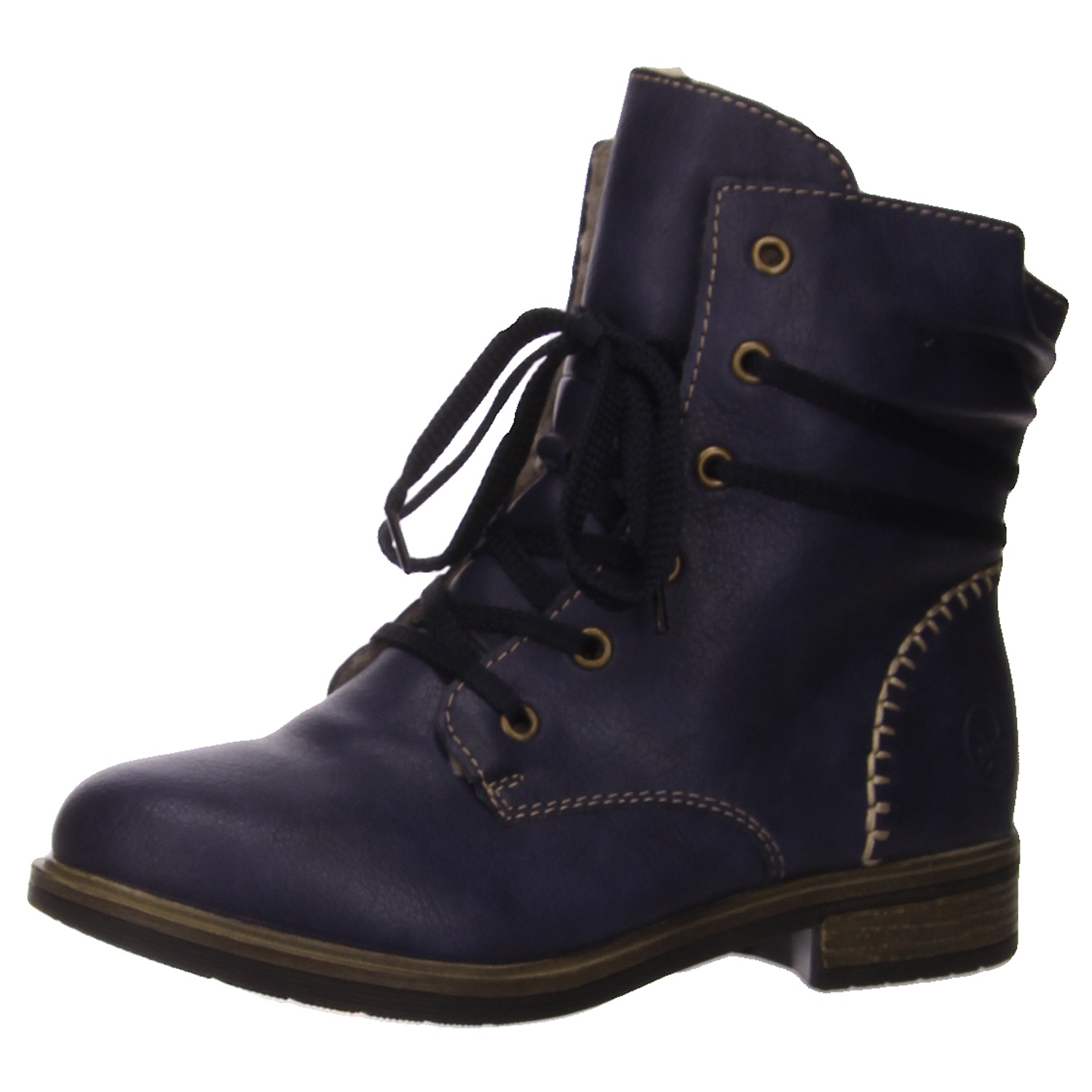 Rieker Schnürboots blau blau