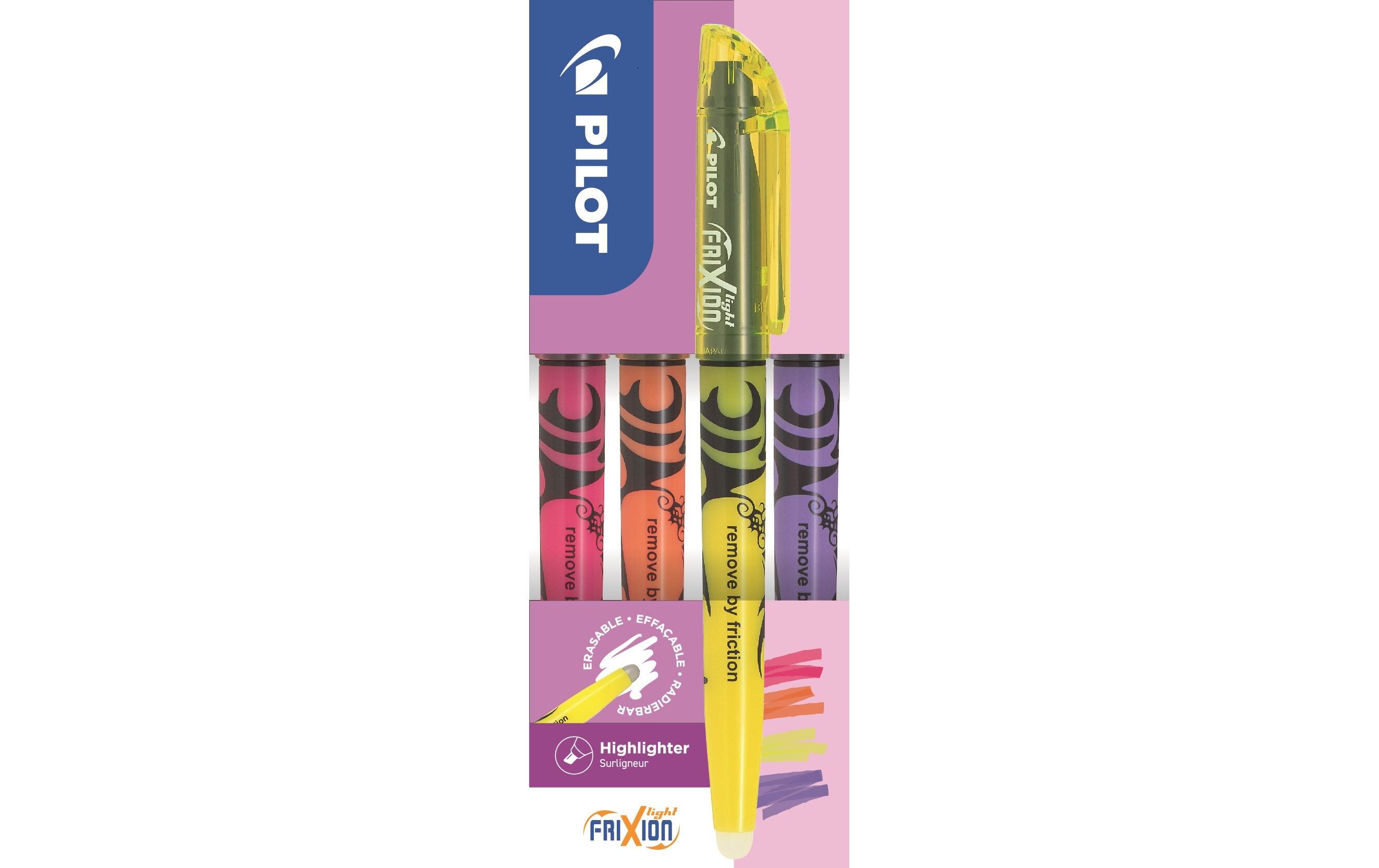 Textmarker Frixion Light 4 StückLeuchtstift-Set