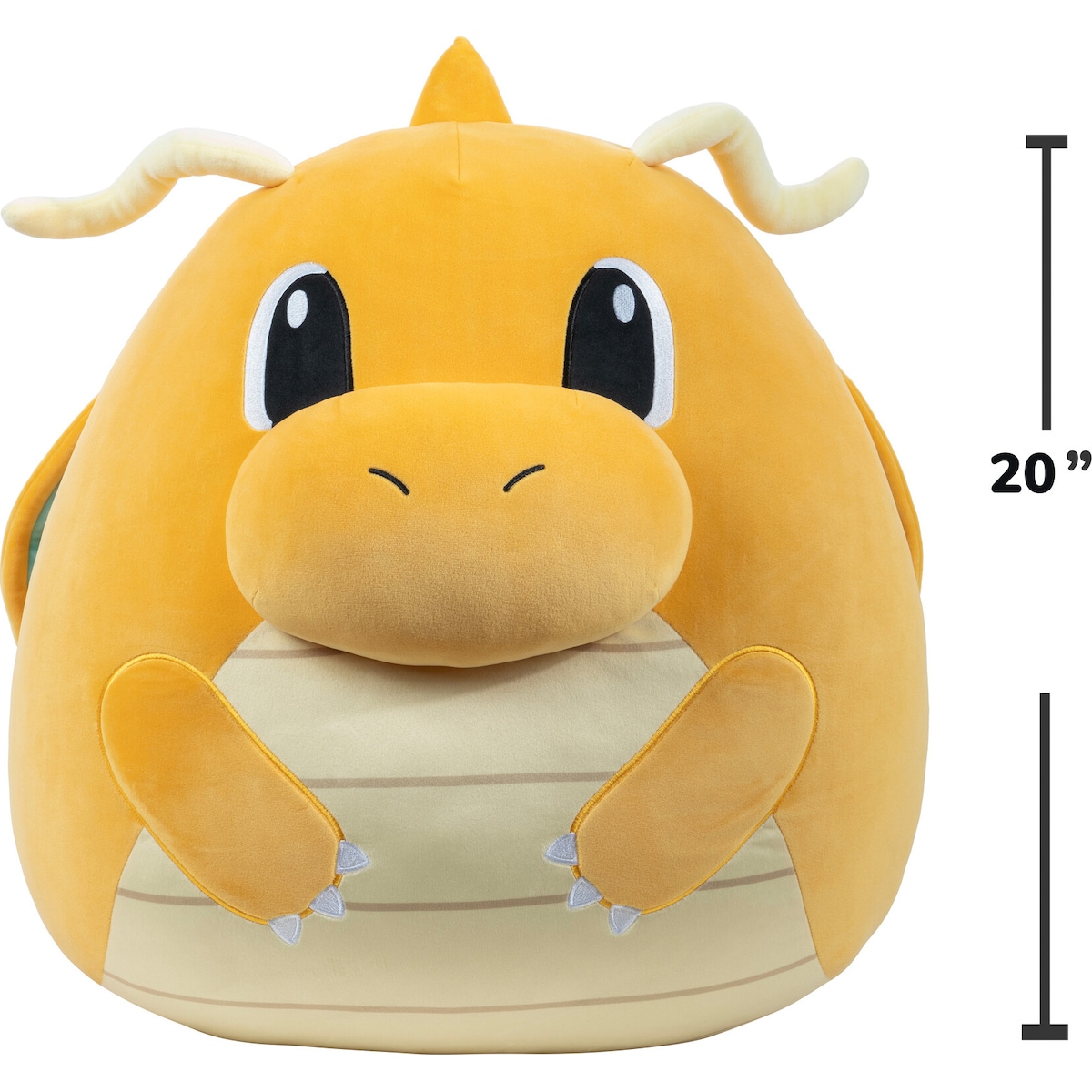 Squishmallows Pokemon mykt kosedyr (Dragonite, L)