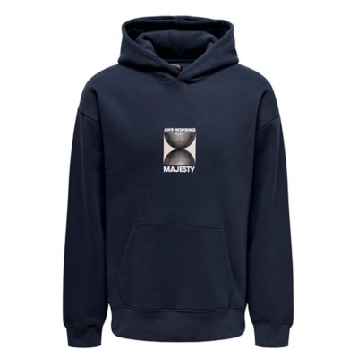 Sweatshirt à capuche homme Onslenny Rlx Element ONLY AND SONS