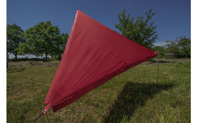Bent Sonnensegel Zip-Protect Canvas Single mit Reißverschluss-Abdeckklappen
