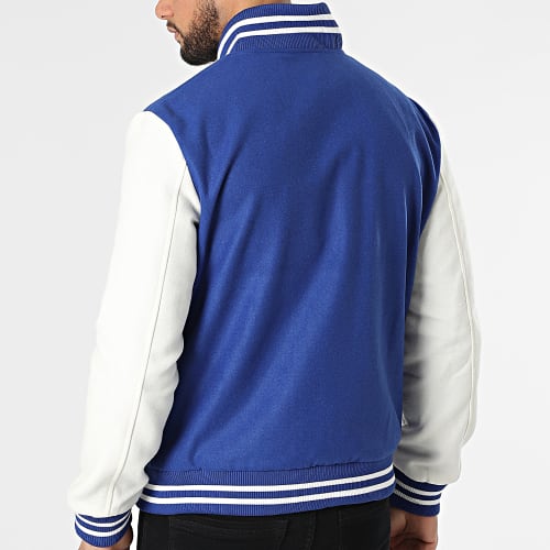 Veste Zippée M22661CJA Bleu Roi Beige Clair