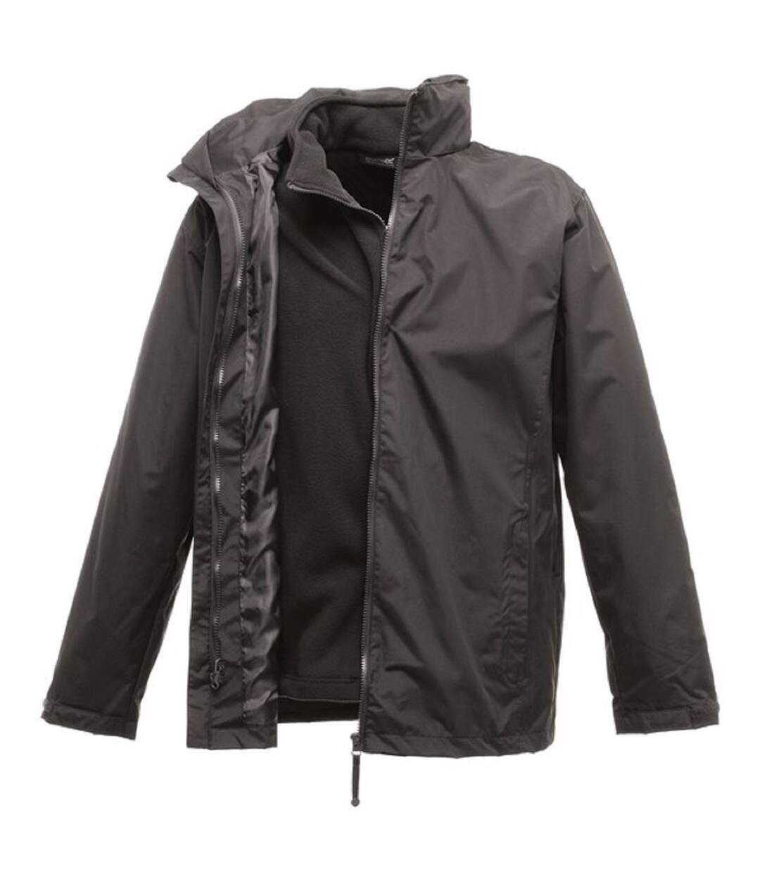 Parka veste imperméable 3 en 1 homme TRA150 - gris foncé