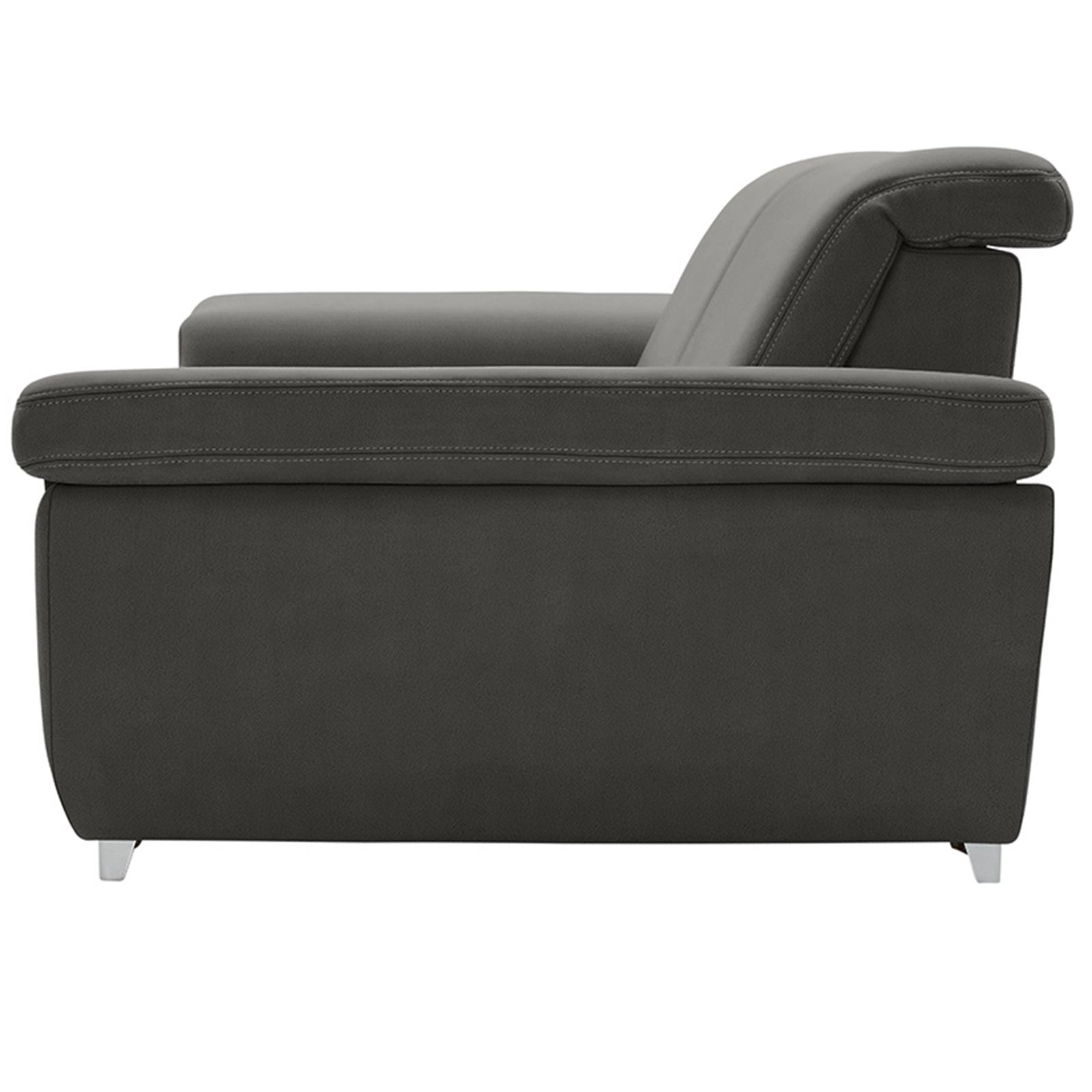 polsterpower 3-Sitzer Boxspringsofa - Holiday steel - Basismodell