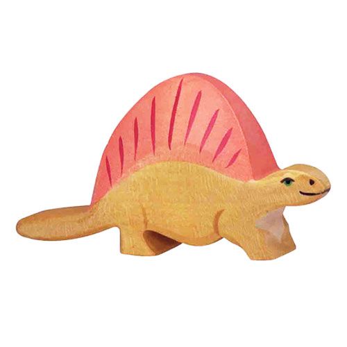 Holztiger dino dimetrodon 11 cm