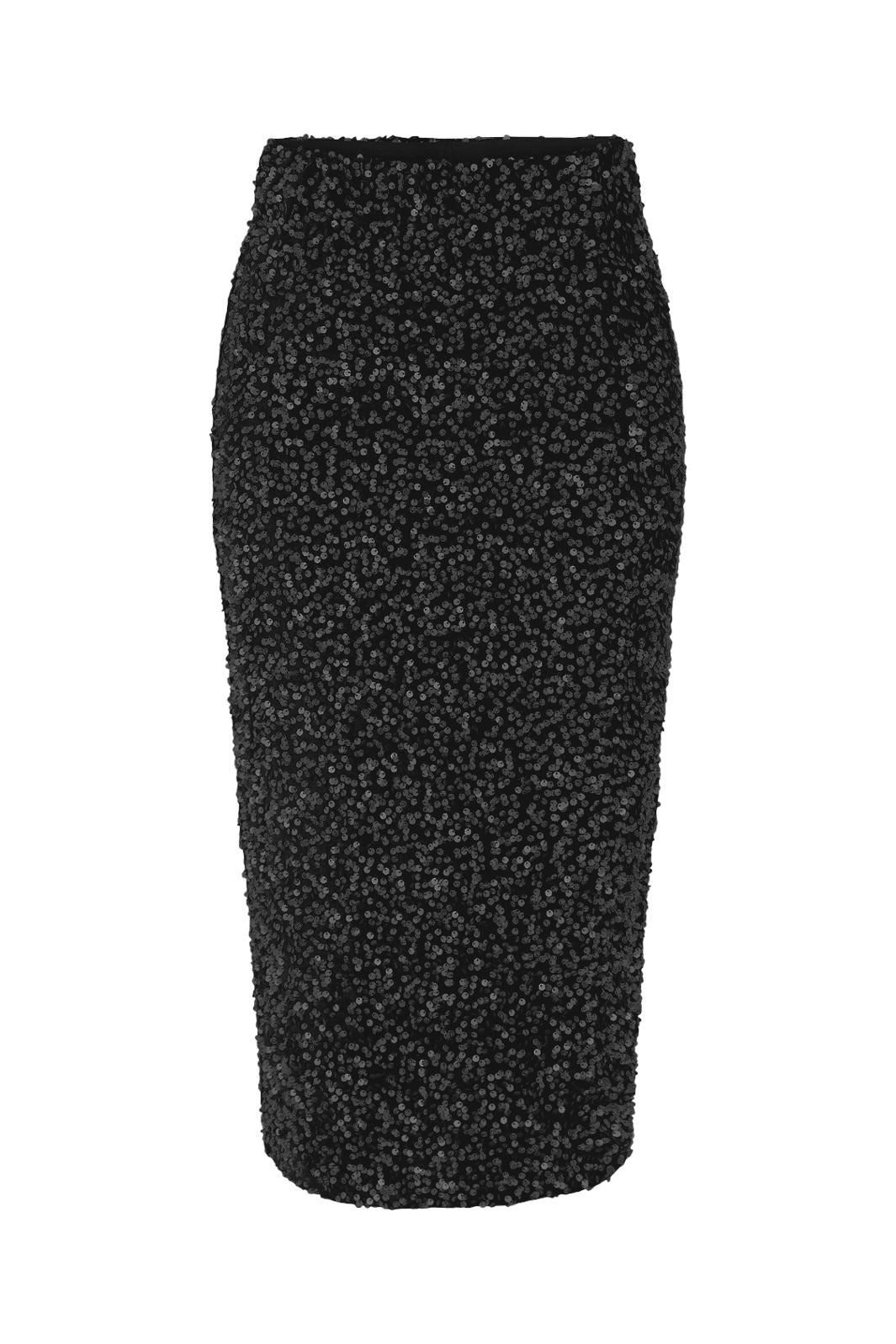 Pieces Pckam Midi Skirt 4617664 black black sequins