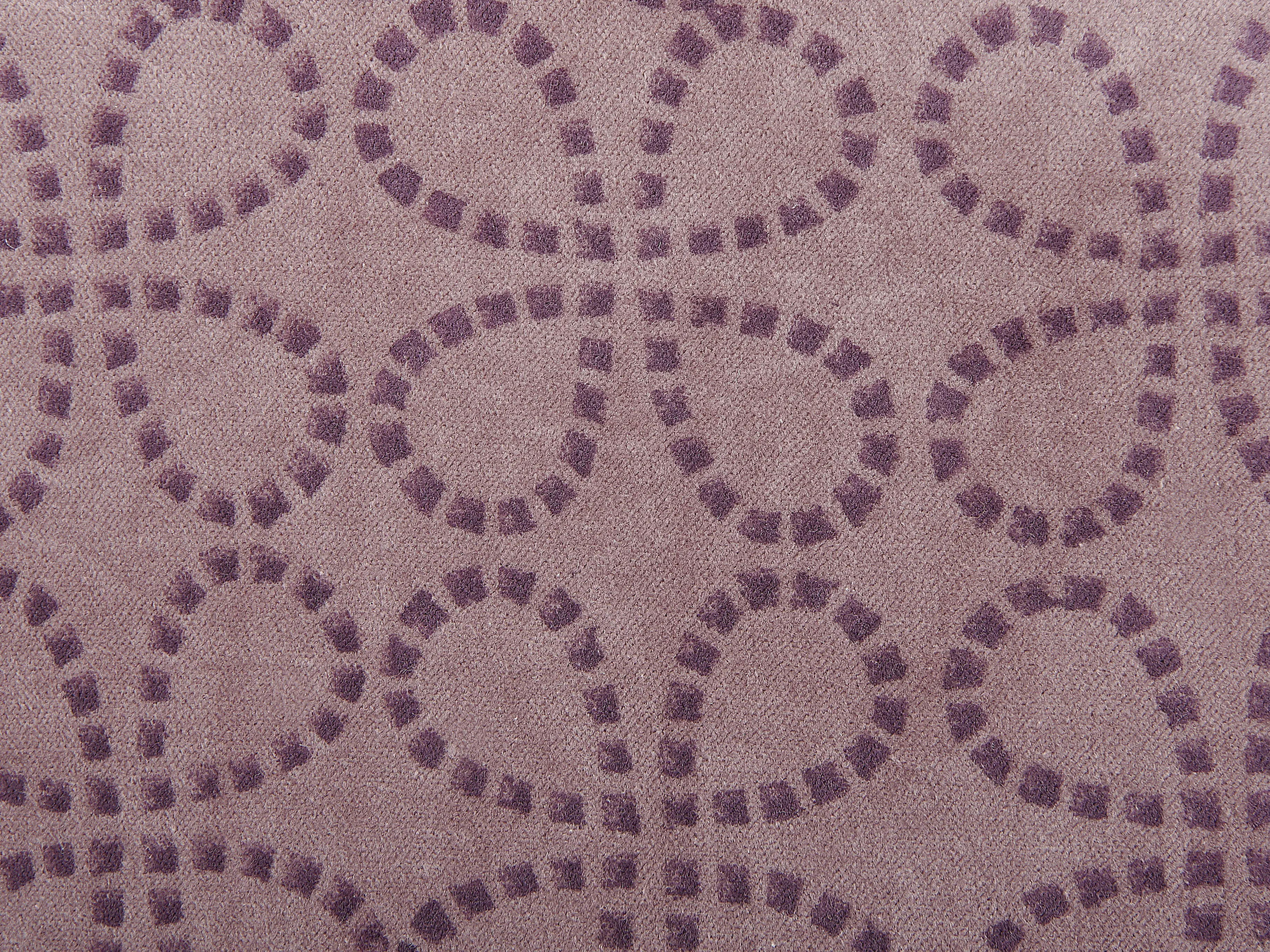 Set van 2 sierkussens LARKSPUR Fluweel 45 x 45 cm Roze geometrisch patroon