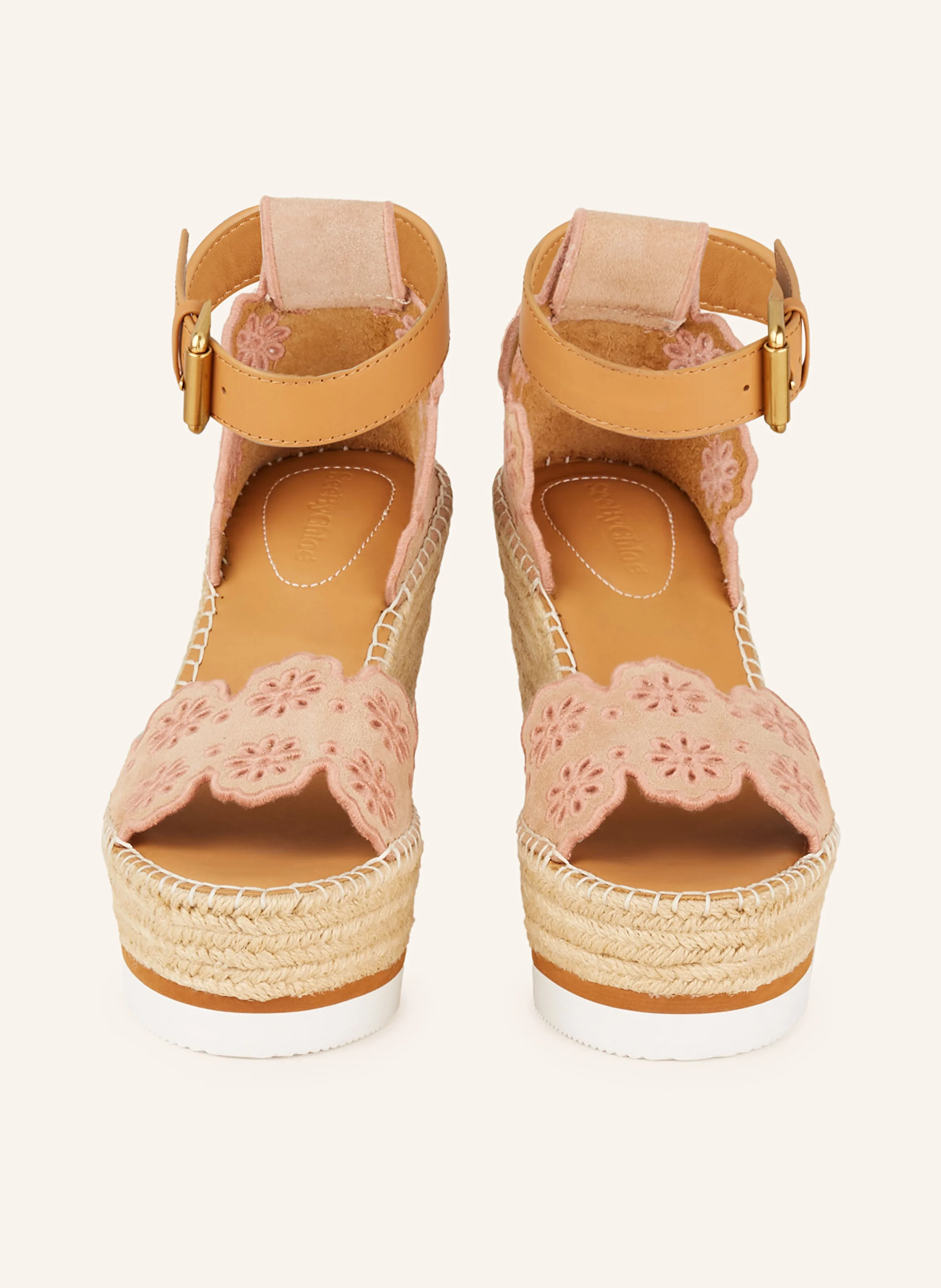 SEE BY CHLOÉ Plateau-Wedges GLYN mit Lochspitze