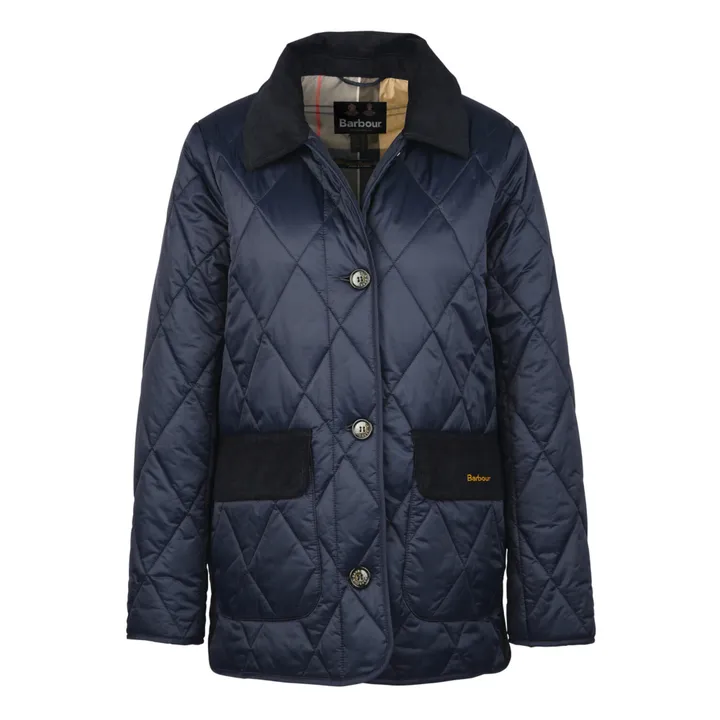 Barbour Veste Matelassée Bragar | Bleu marine