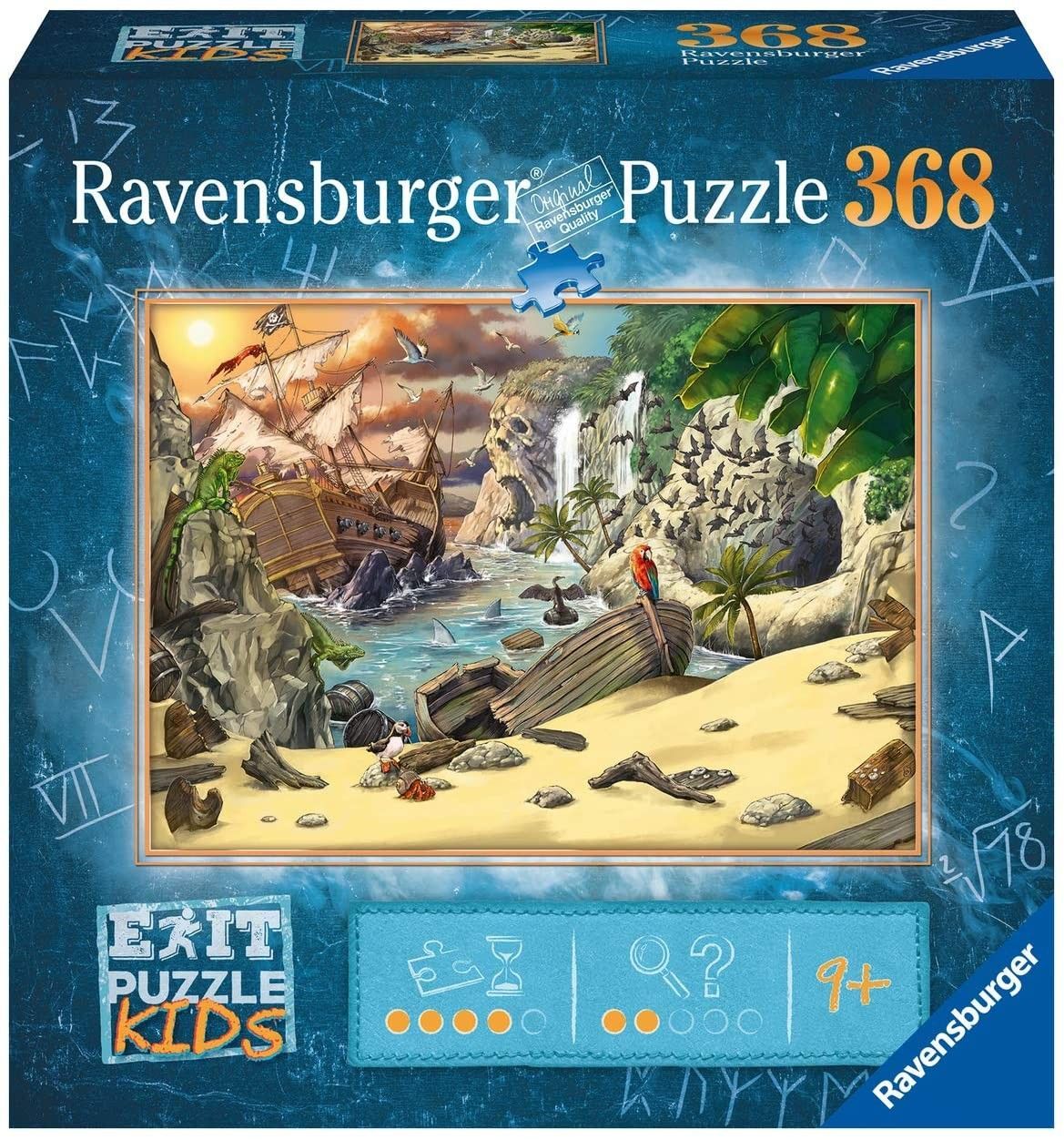 Ravensburger EXIT PuzKids - 12954 Das Piratenabenteuer - 368 Teile Puzzle fü