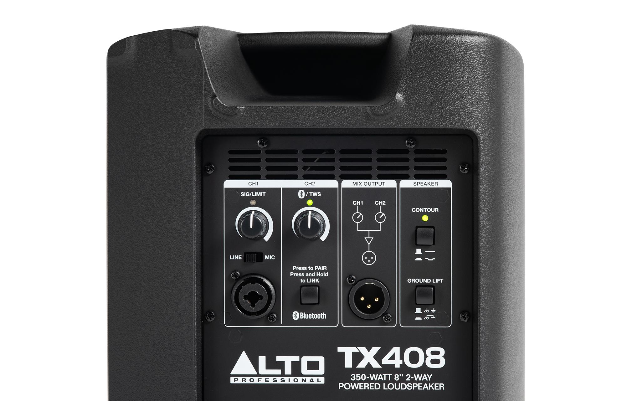 Lautsprecher TX408 350 Watt<br>2-Wege-Lautsprecher für den vielseitigen Einsatz