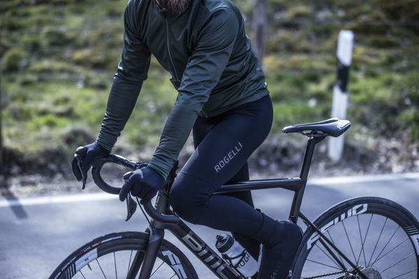 Rogelli Essential Bib Cykelbukser, Black