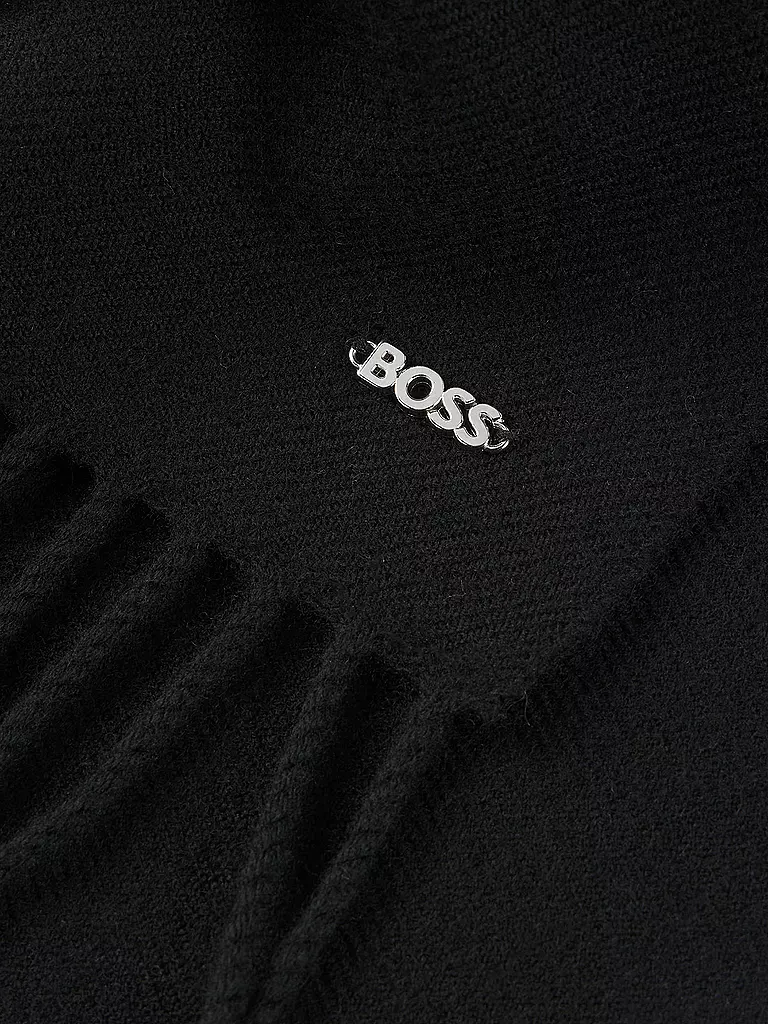 BOSS Schal ZESY_35 schwarz
