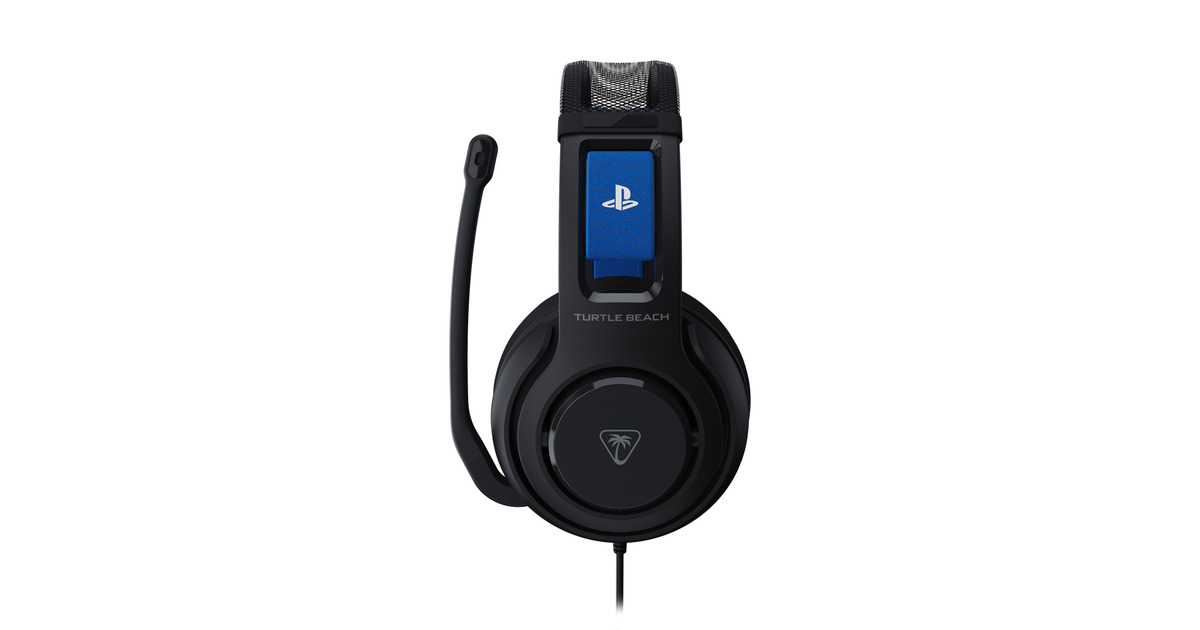Turtle BeachAtlas 200 bekabelde gamingheadset over-ear gaming headset  (Zwart, PlayStation 4, PlayStation 5)
