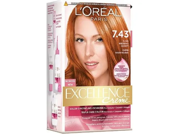 LOR EXCELLENCE 7.43 Copper Blonde Golden&amp