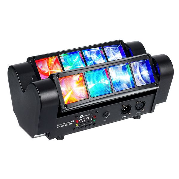 Fun Generation MiniSpider FX 8x3W RGBW