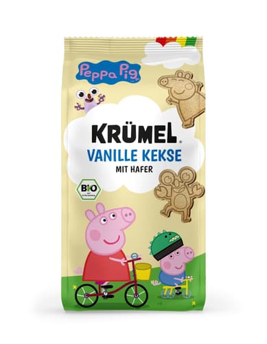 Krümel Bio Hafer-Vanille Keks Peppa X Krümel