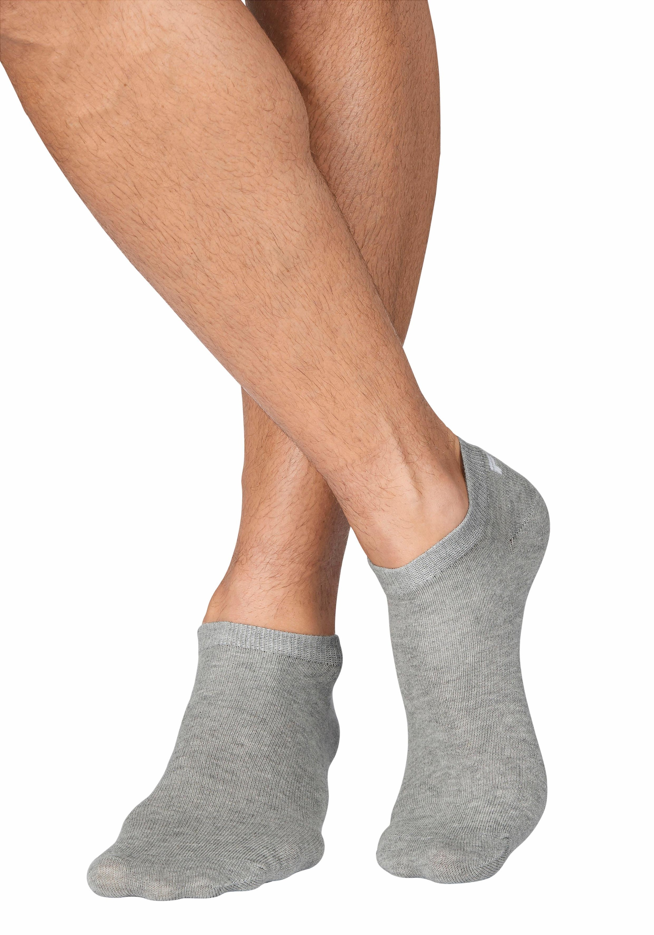 Fila Socken »UNISEX INVISIBLE PLAIN SOCKS« 3 Stk. tlg. mit eingestricktem Logo an der Ferse