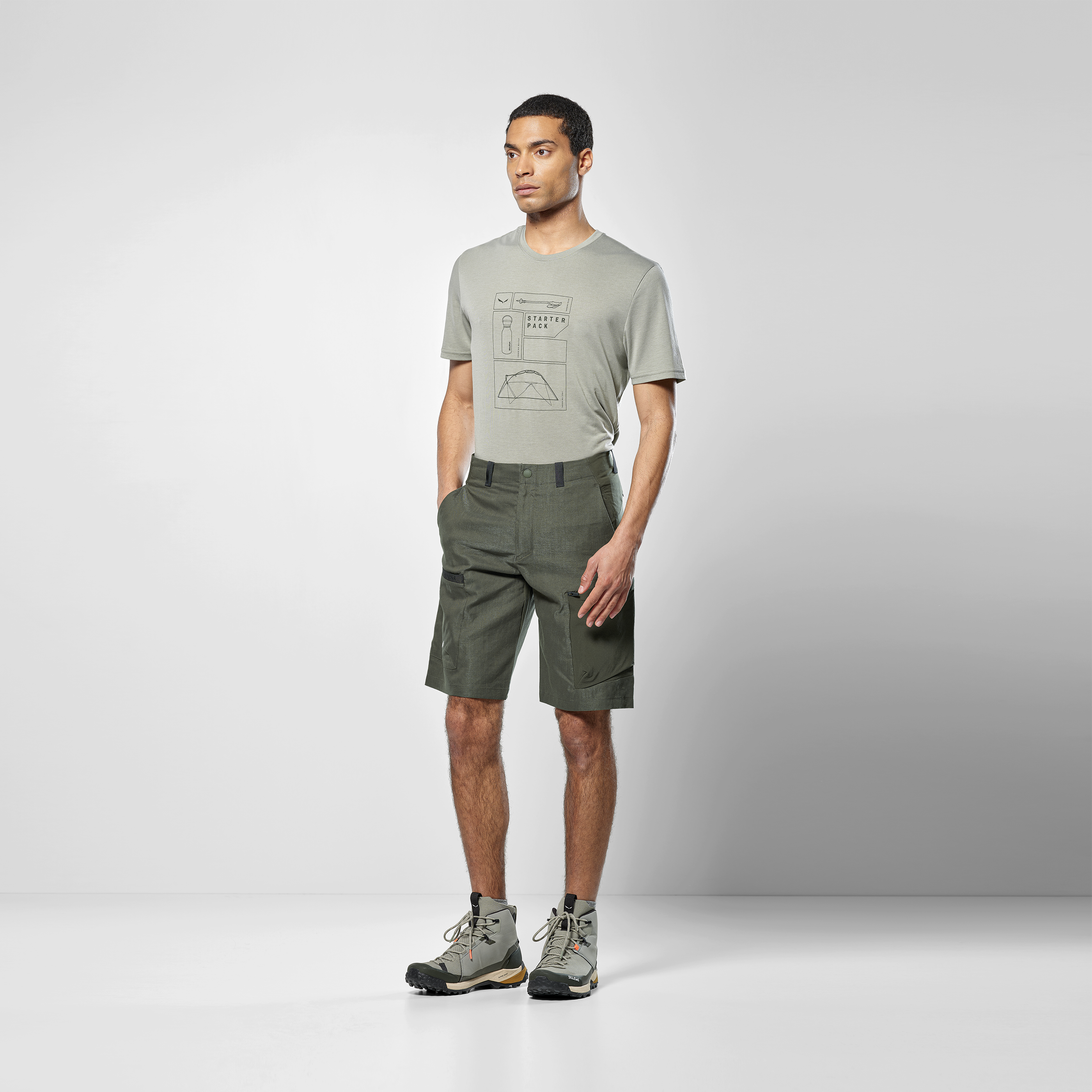 Puez Hemp Durastretch Shorts Herren