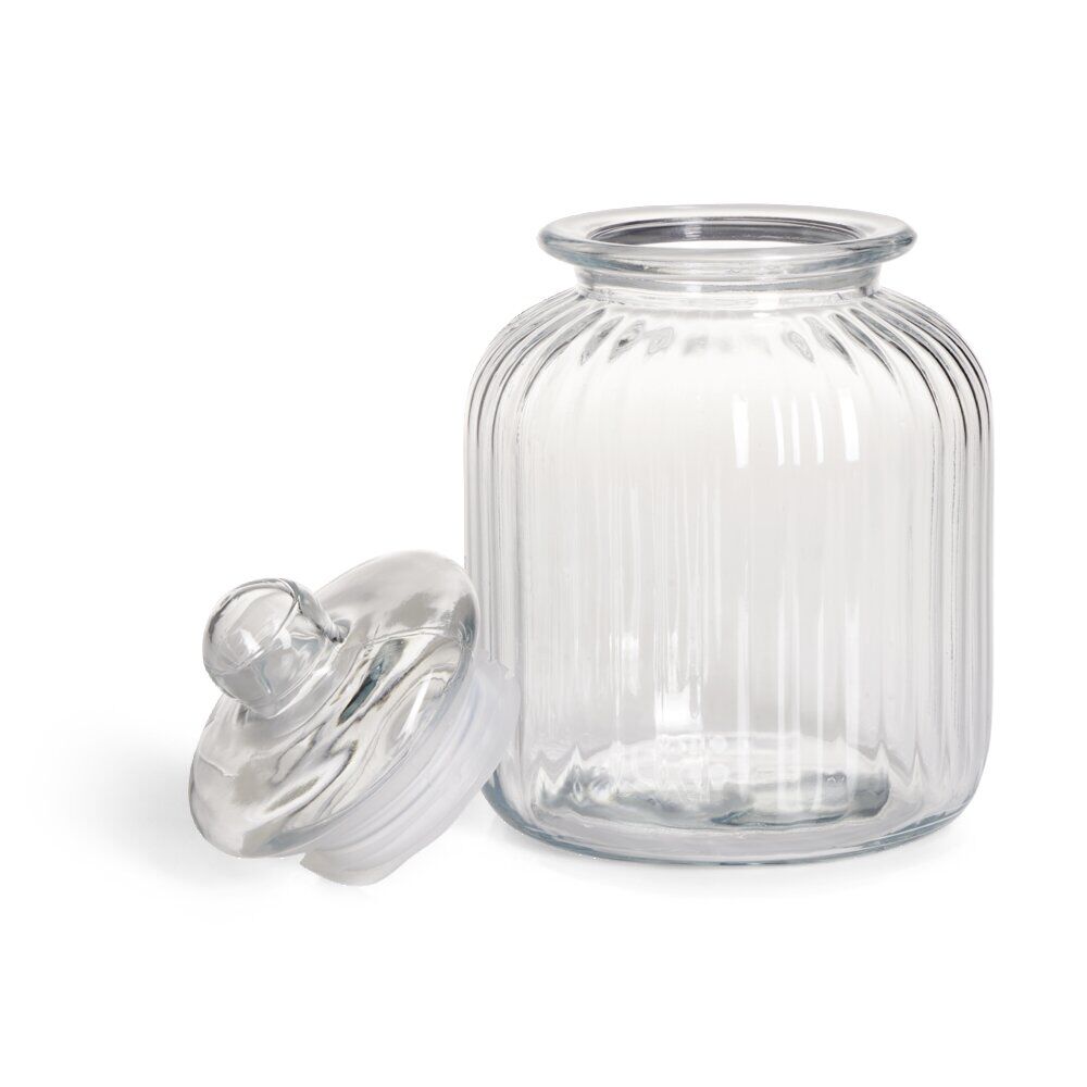 Bonbonnière en verre ø17,5xH27,5cm