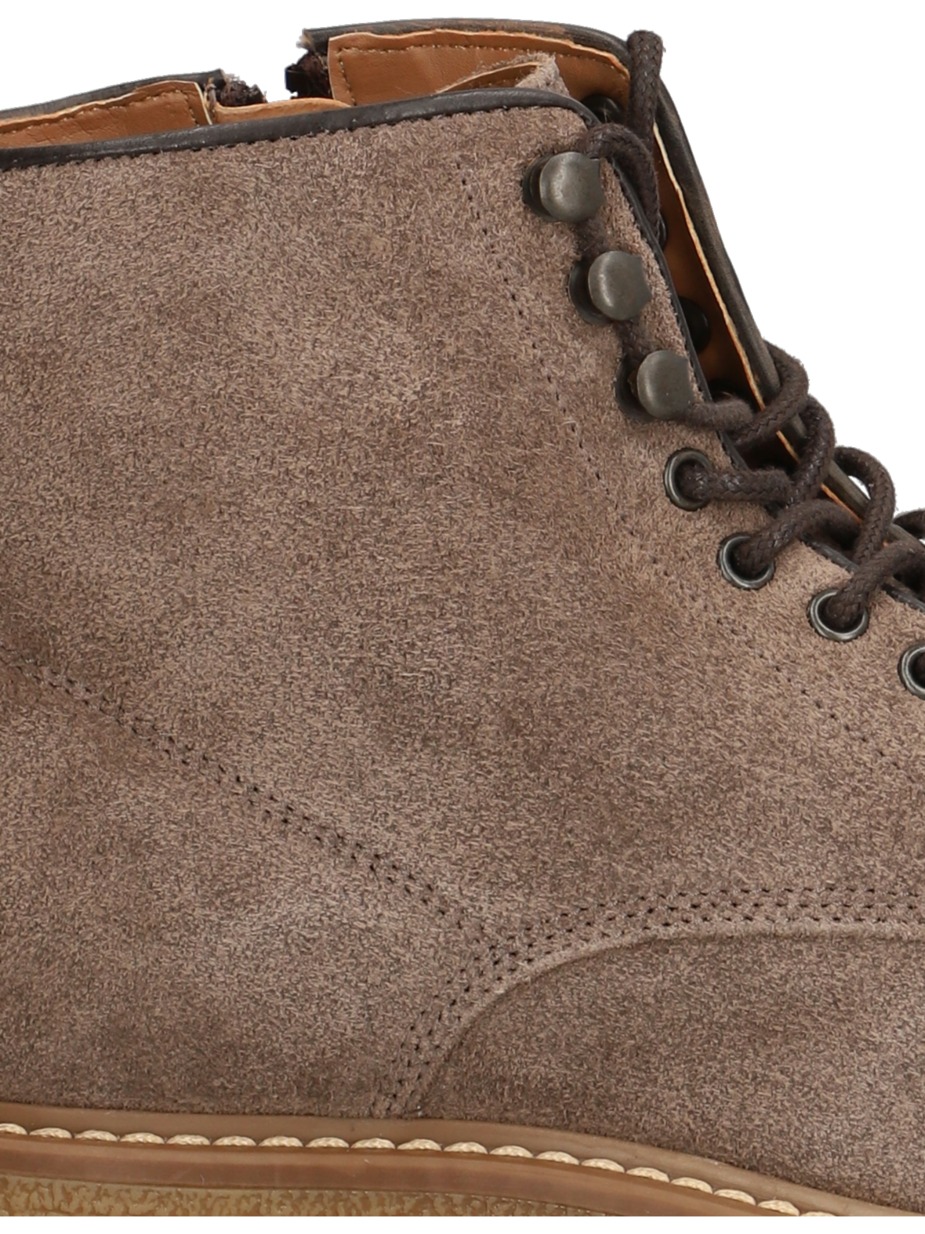 Veloursleder Boot