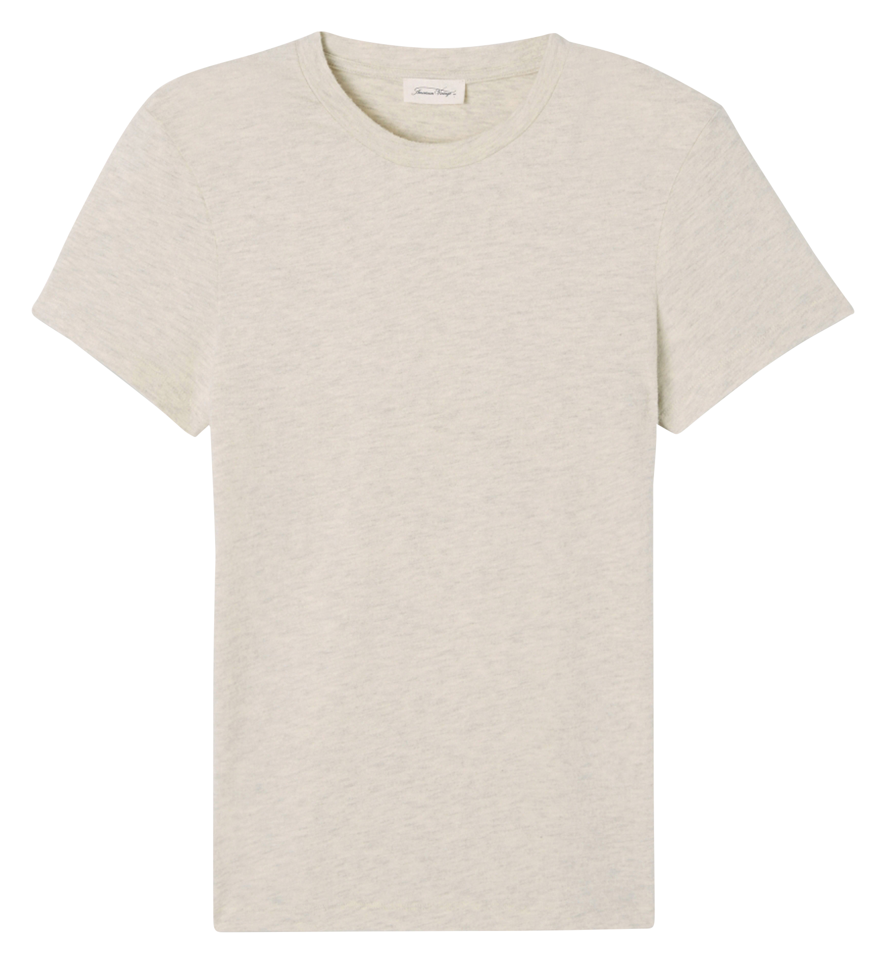 YPAWOOD - Tee-shirt col rond en coton mélangé| Gris
