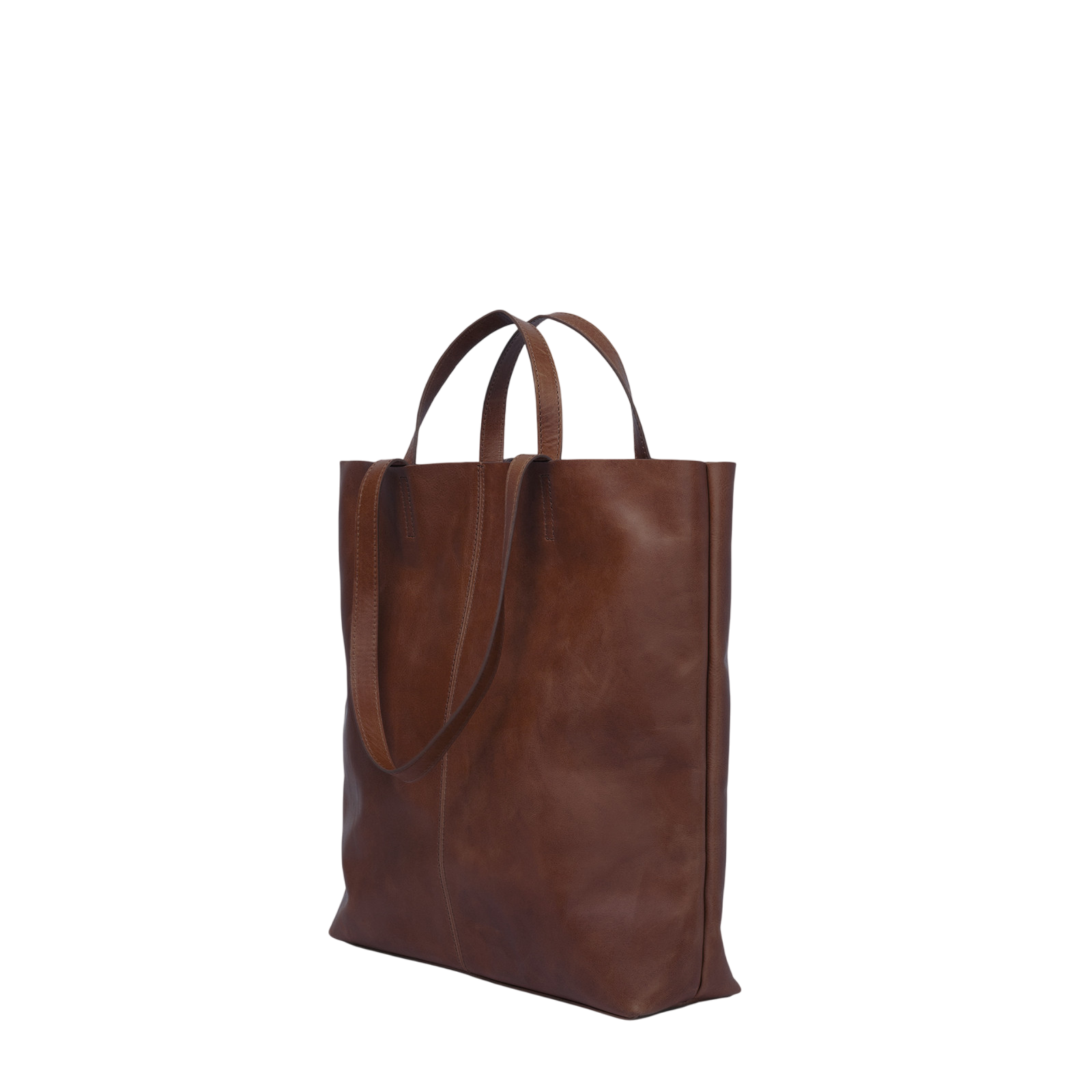 Straps Tote Bag Dark Brown