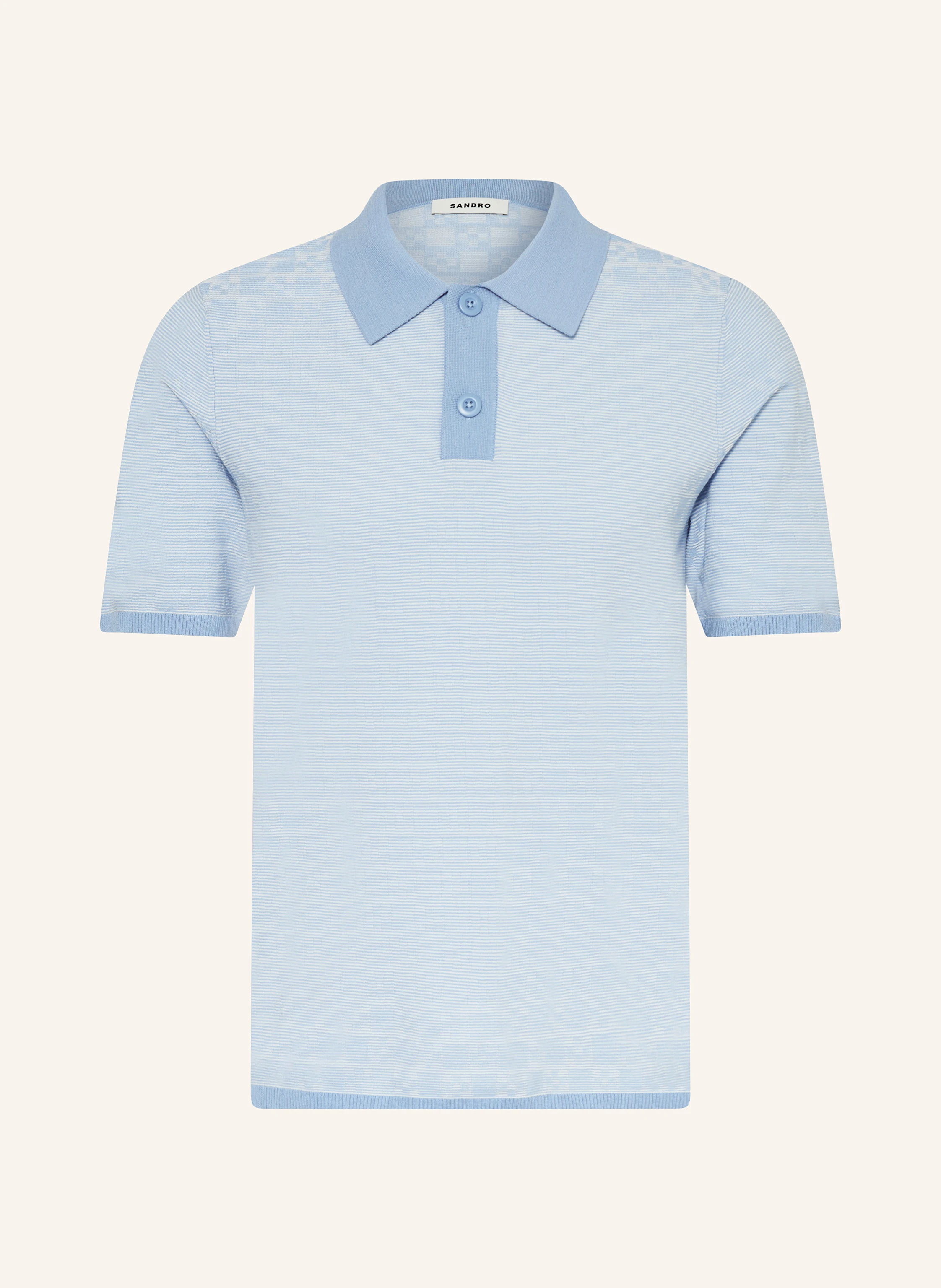 SANDRO Strick-Poloshirt