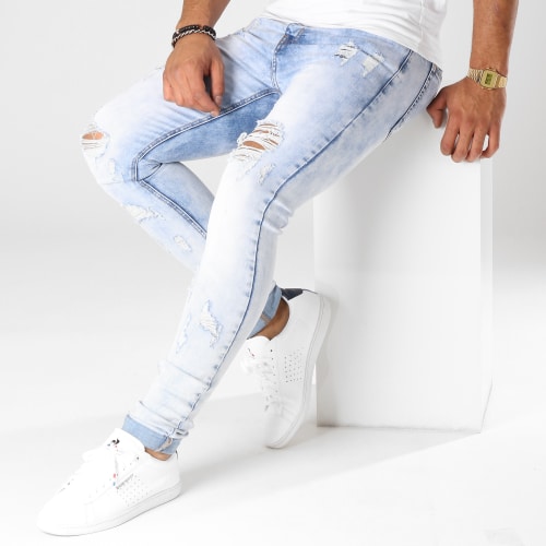 Jean Skinny LB054-4 Denim Wash